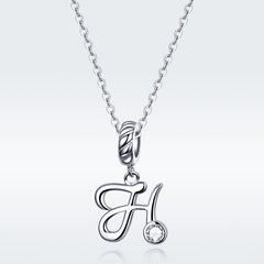 Letter H Pendant Charm - Lullaboo