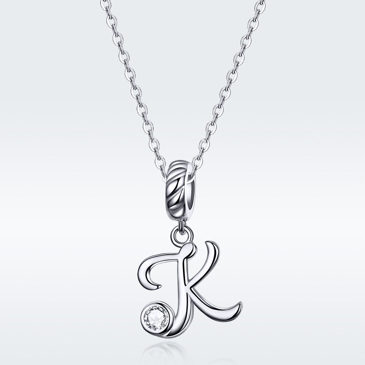 Letter K Pendant Charm - Lullaboo