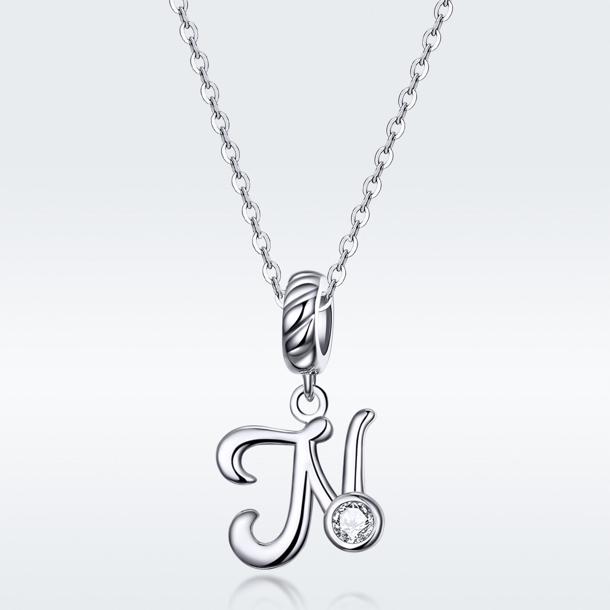 Letter N Pendant Charm - Lullaboo