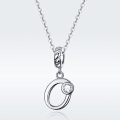 Letter O Pendant Charm - Lullaboo