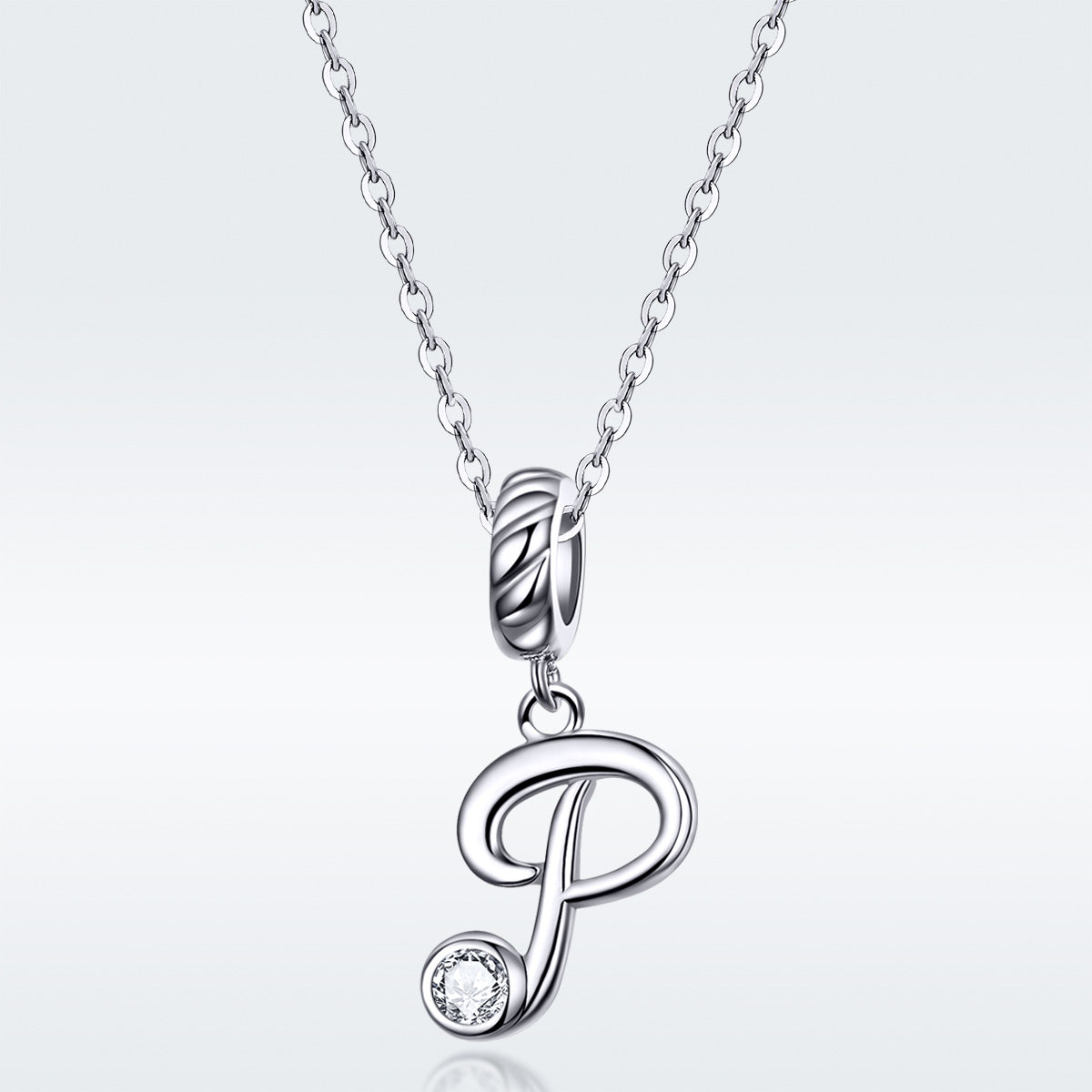 Letter P Pendant Charm - Lullaboo