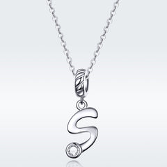 Letter S Pendant Charm - Lullaboo