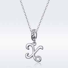 Letter X Pendant Charm - Lullaboo