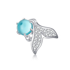 Mermaid Tail CZ Charm