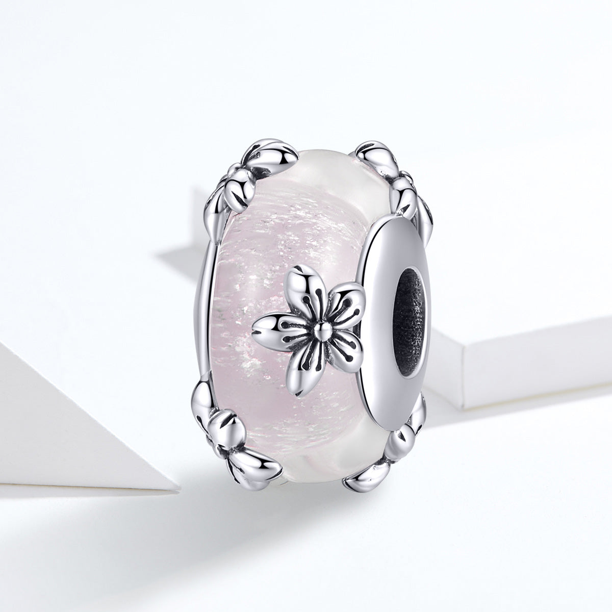 Daisy Glass Bead