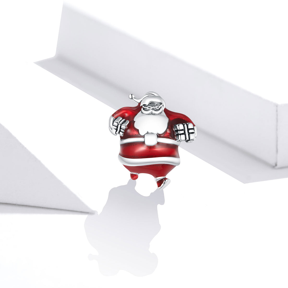 Santa With Gifts Charm