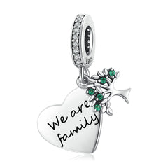 We Are Family Dangle Charm