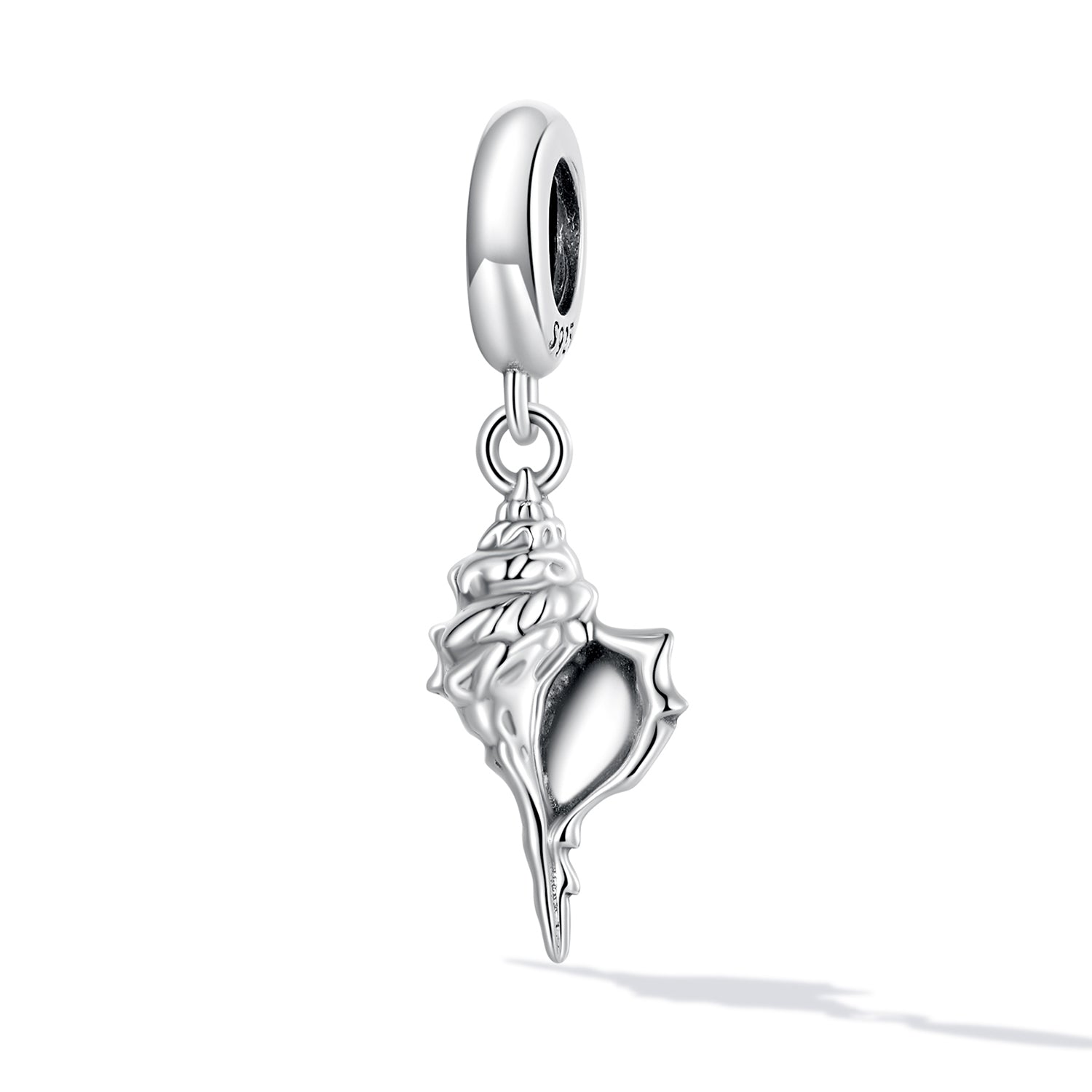 Silver Shell Dangle Charm