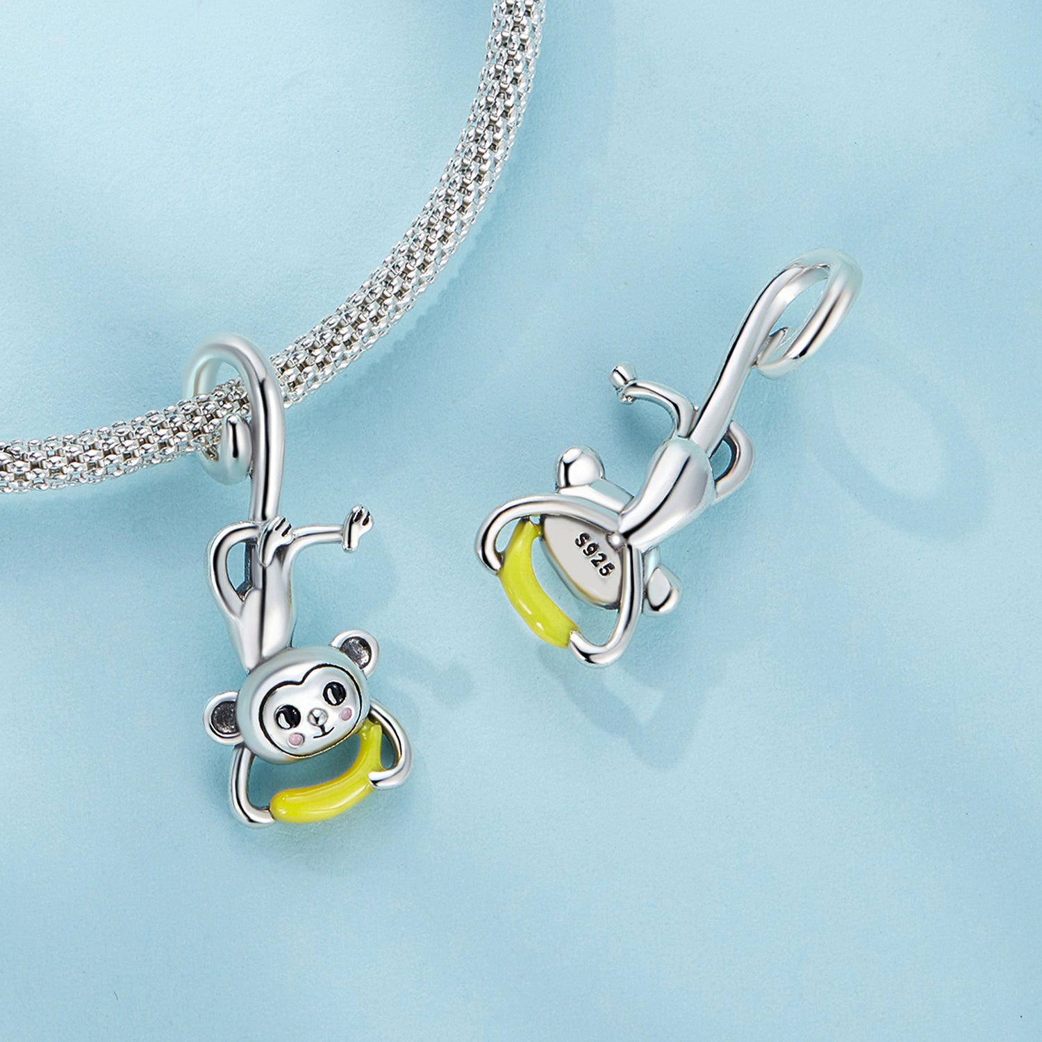 Hanging Monkey Charm