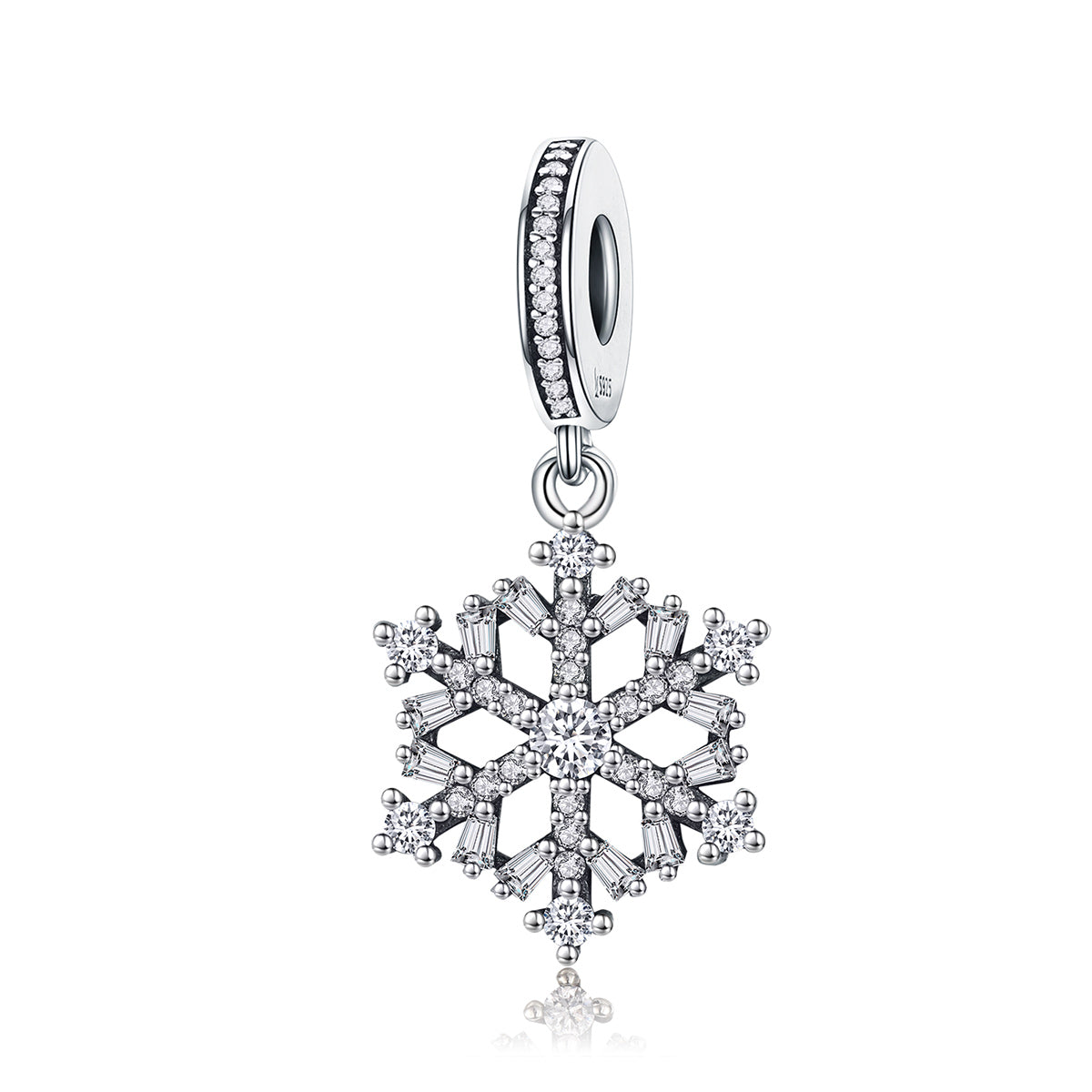 Snowflake Dangle Charm