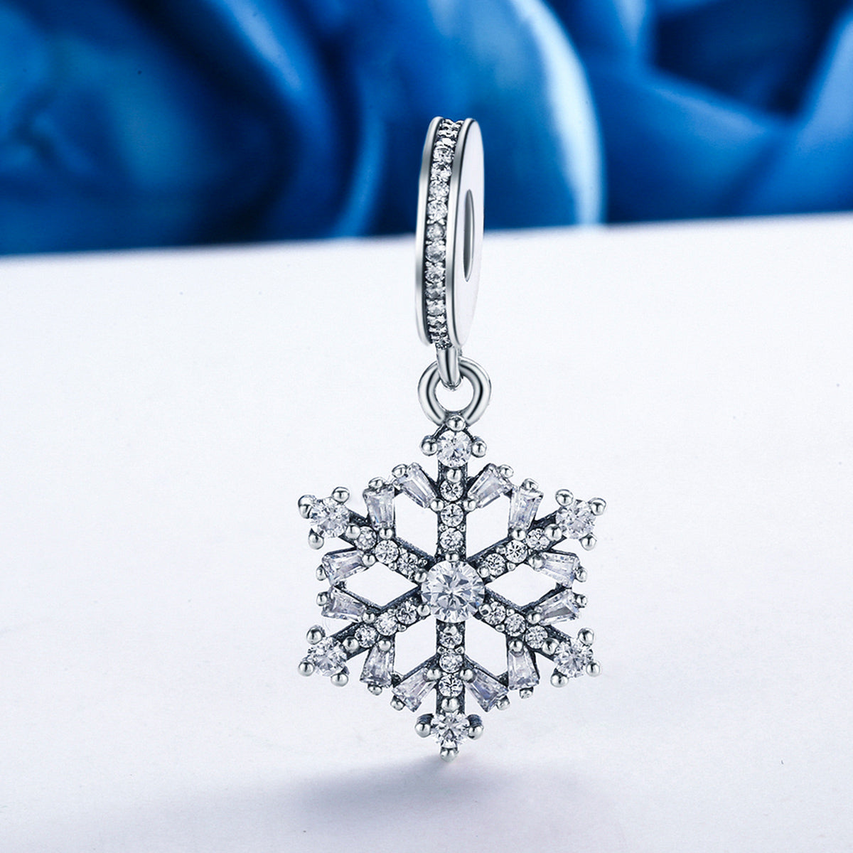 Snowflake Dangle Charm