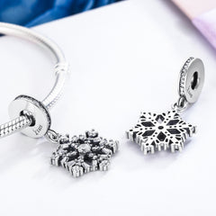 Snowflake Dangle Charm