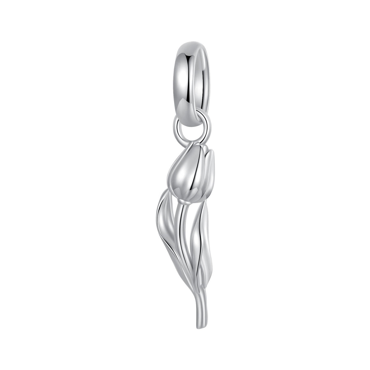 Tulip Flower Pendant Charm