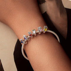 April Birth Flower Charm