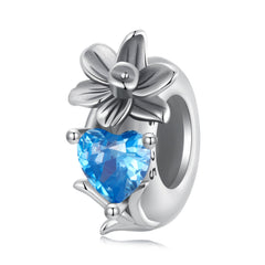 March Birth Flower Charm