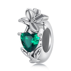 May Birth Flower Charm