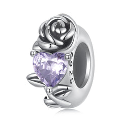 June Birth Flower Charm