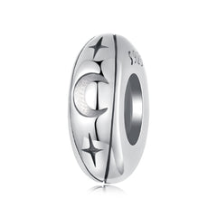 Moon & Star Spacer Charm
