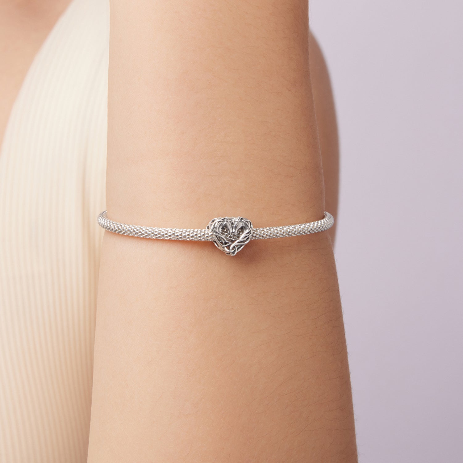 Horse Heart Charm