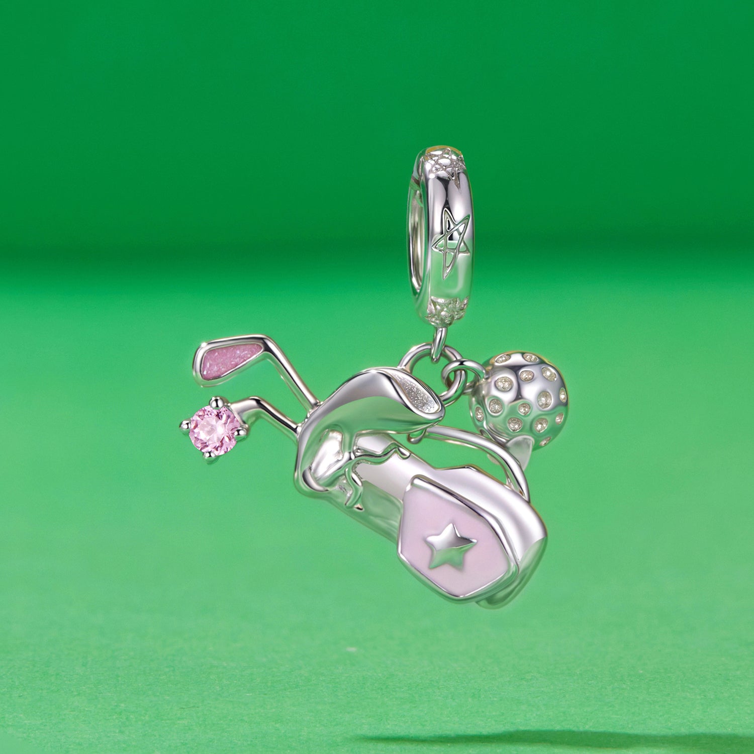 Golf Dangle Charm