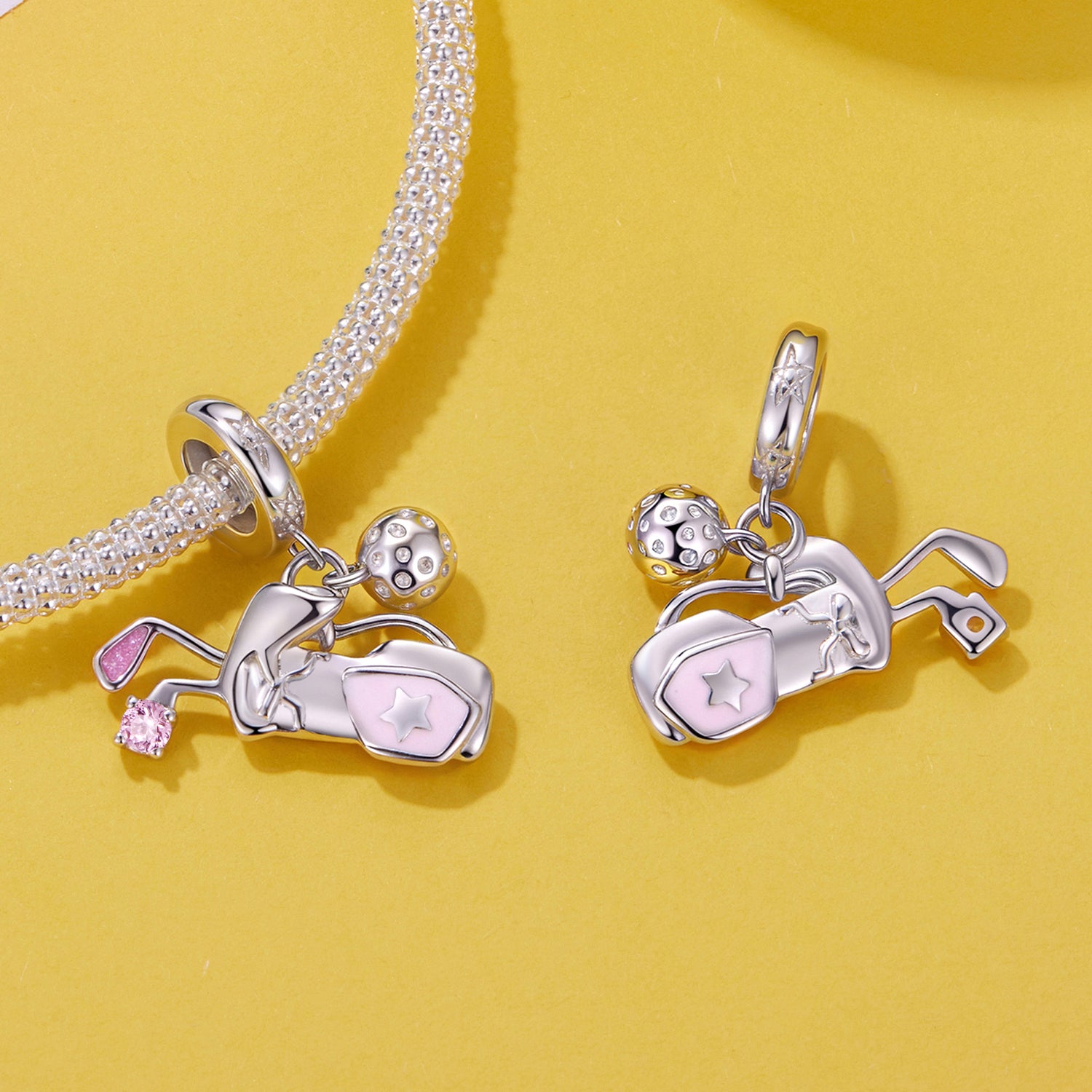 Golf Dangle Charm