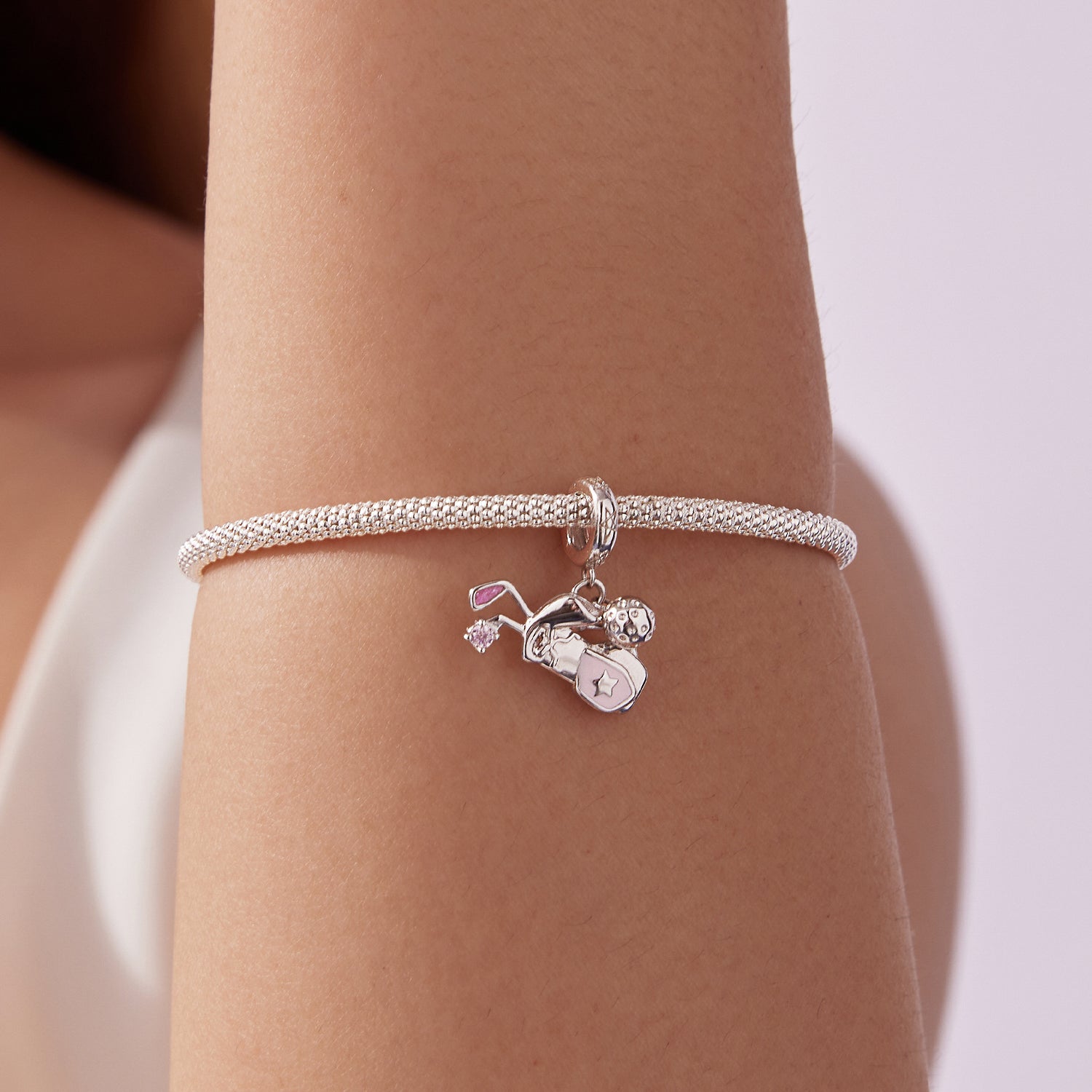 Golf Dangle Charm