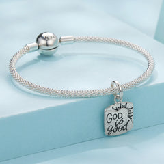 God is Good Dangle Charm