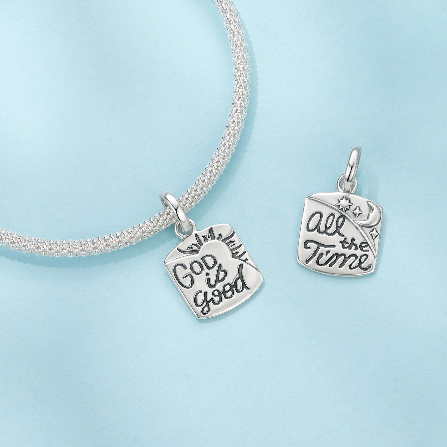 God is Good Dangle Charm