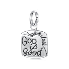 God is Good Dangle Charm