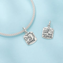 God is Good Dangle Charm