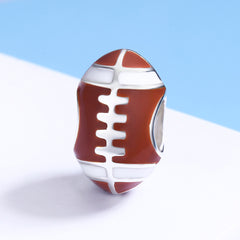 Rugby Ball Charm