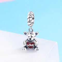 Teddy Love Dangle Charm