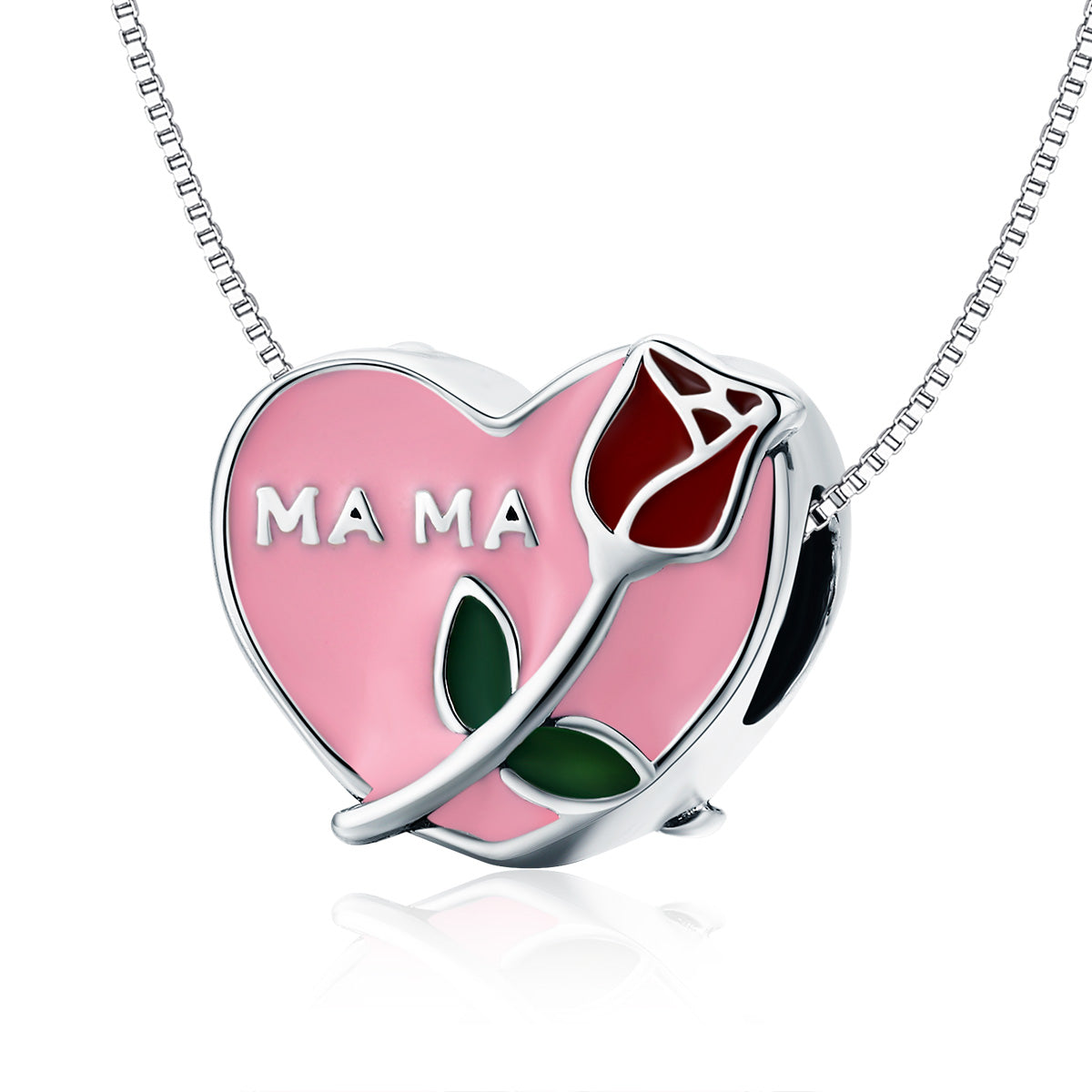 Mama Heart Charm