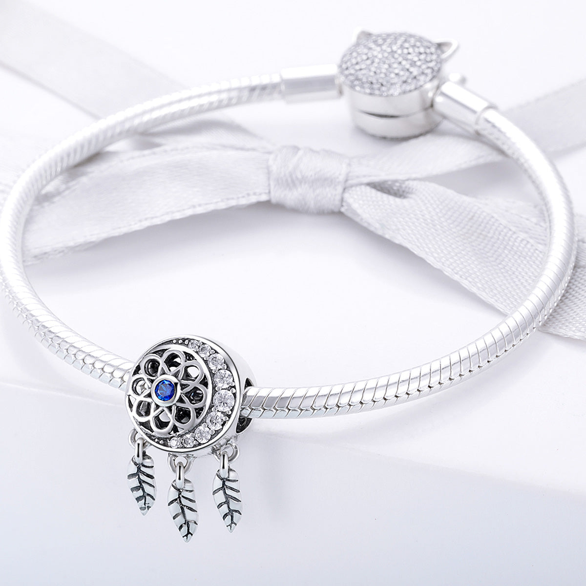 Moon Dreamcatcher Charm