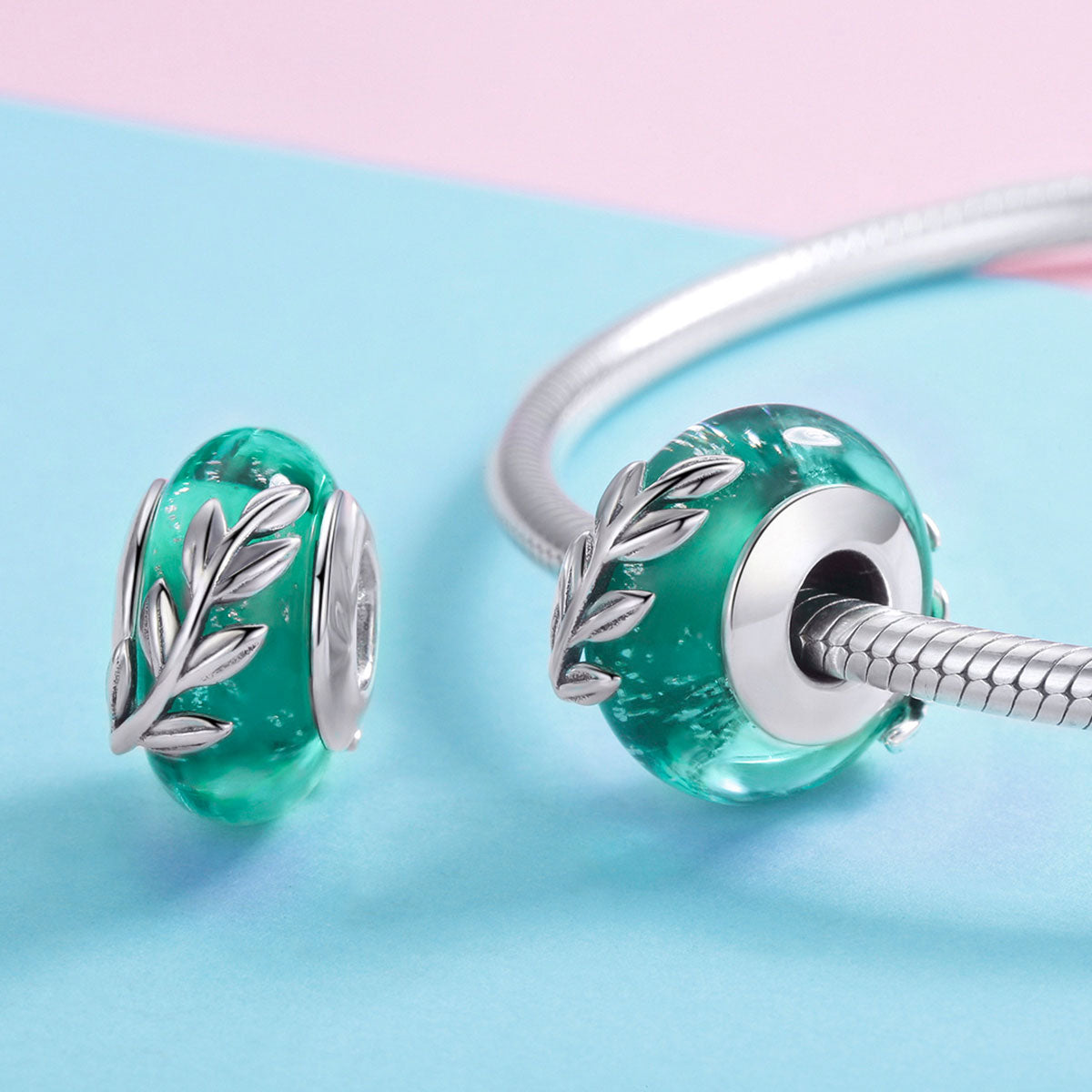 Botanical Glass Bead