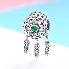 Green Dreamcatcher Charm - Lullaboo