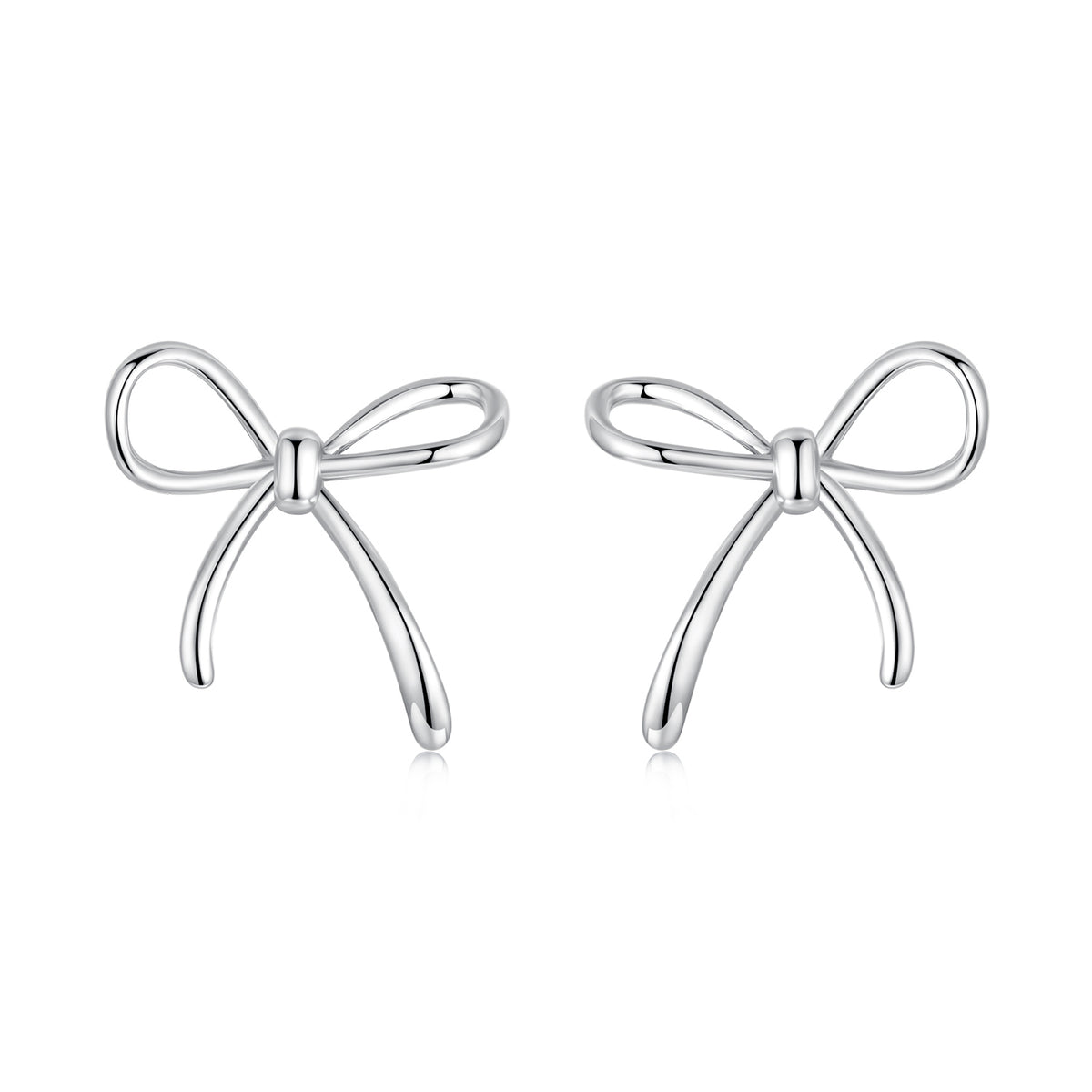 Sweet Bow Stud Earrings