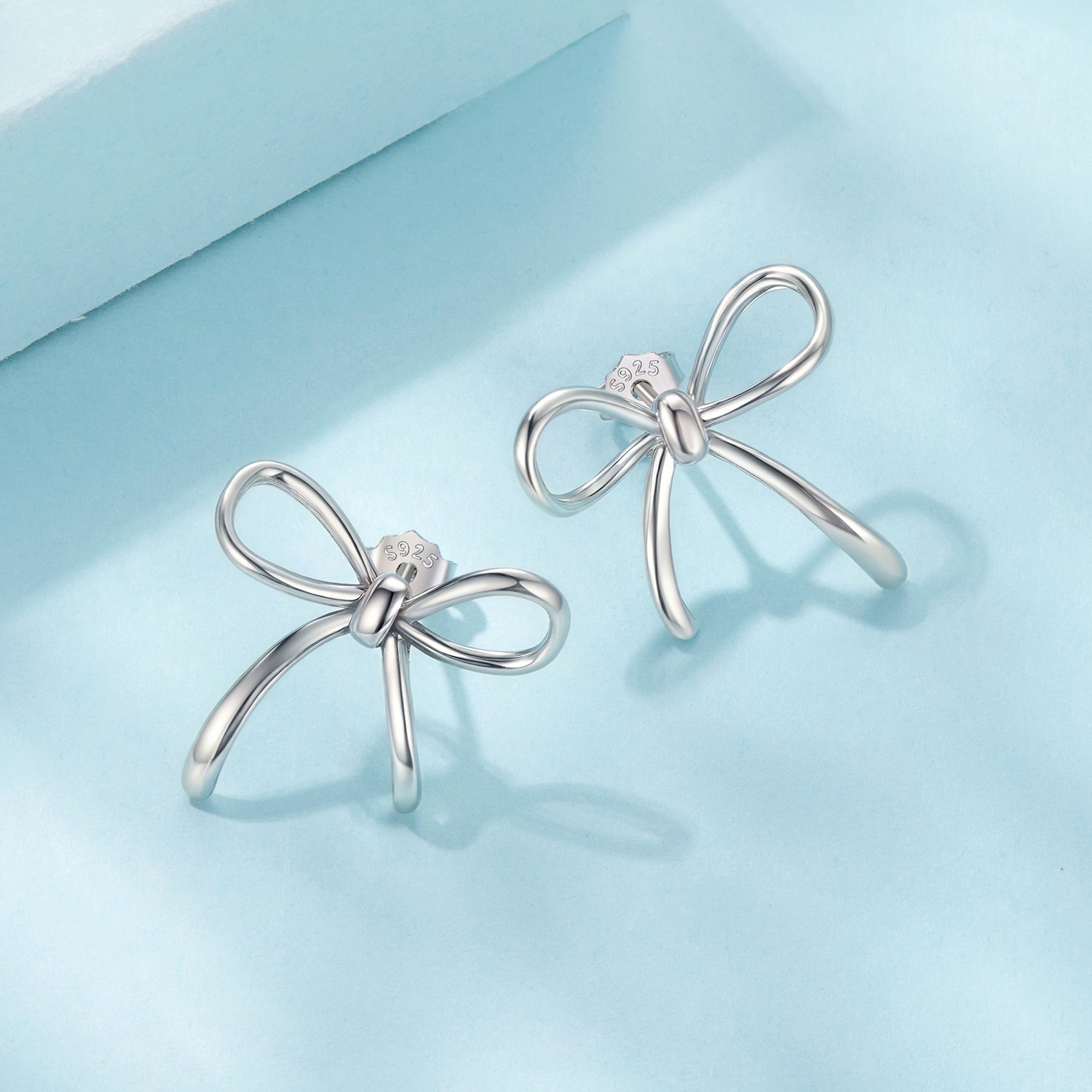 Sweet Bow Stud Earrings