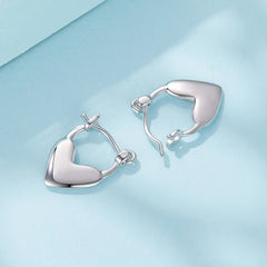 Heart Ear Buckle Earrings