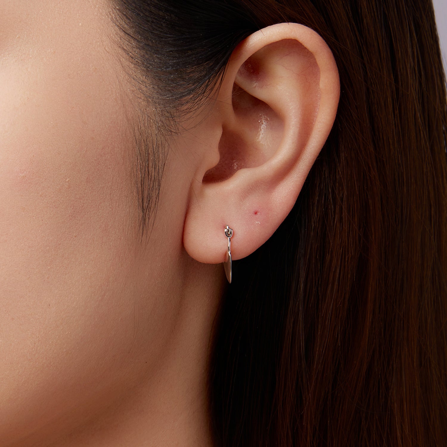 Heart Ear Buckle Earrings