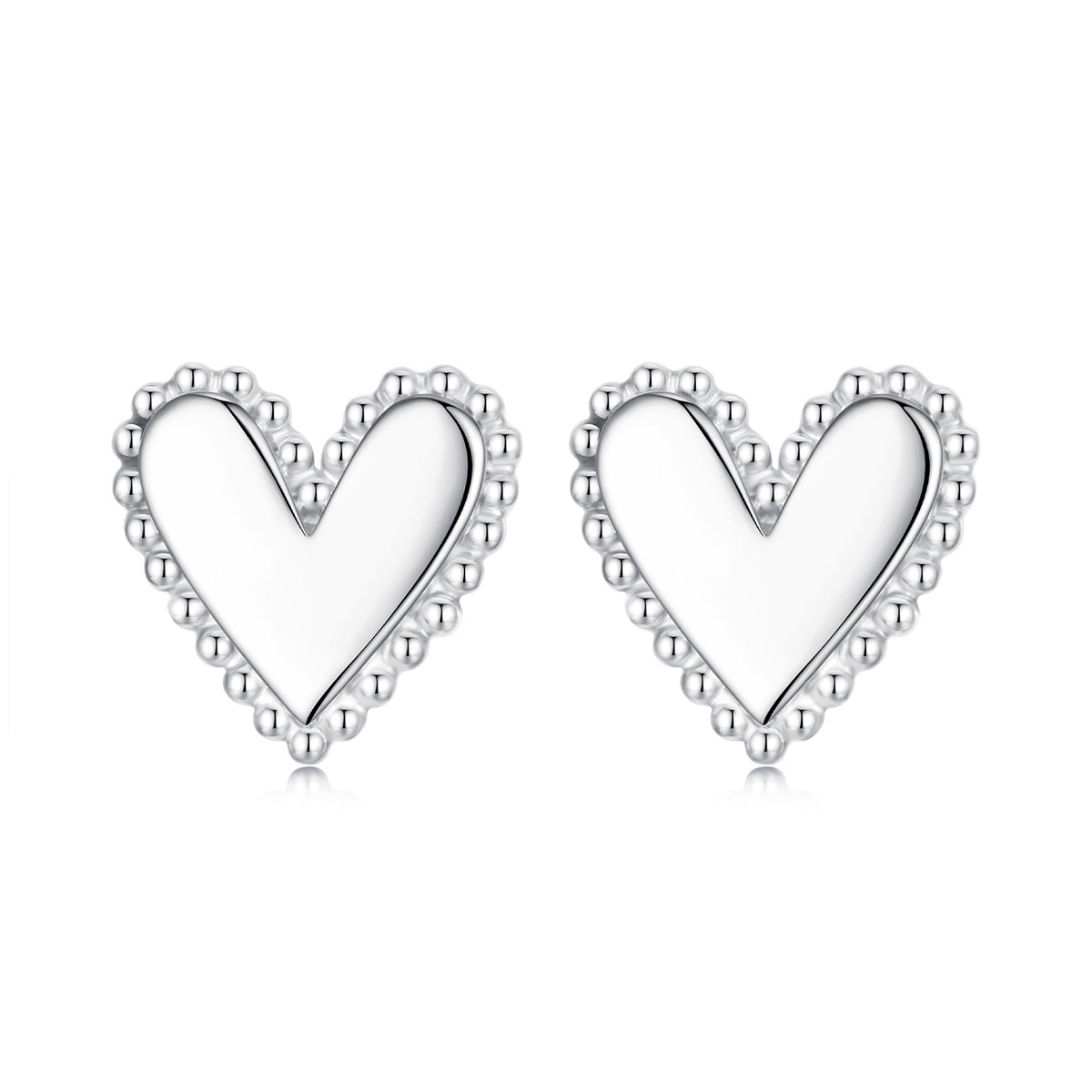Mini Heart Stud Earrings