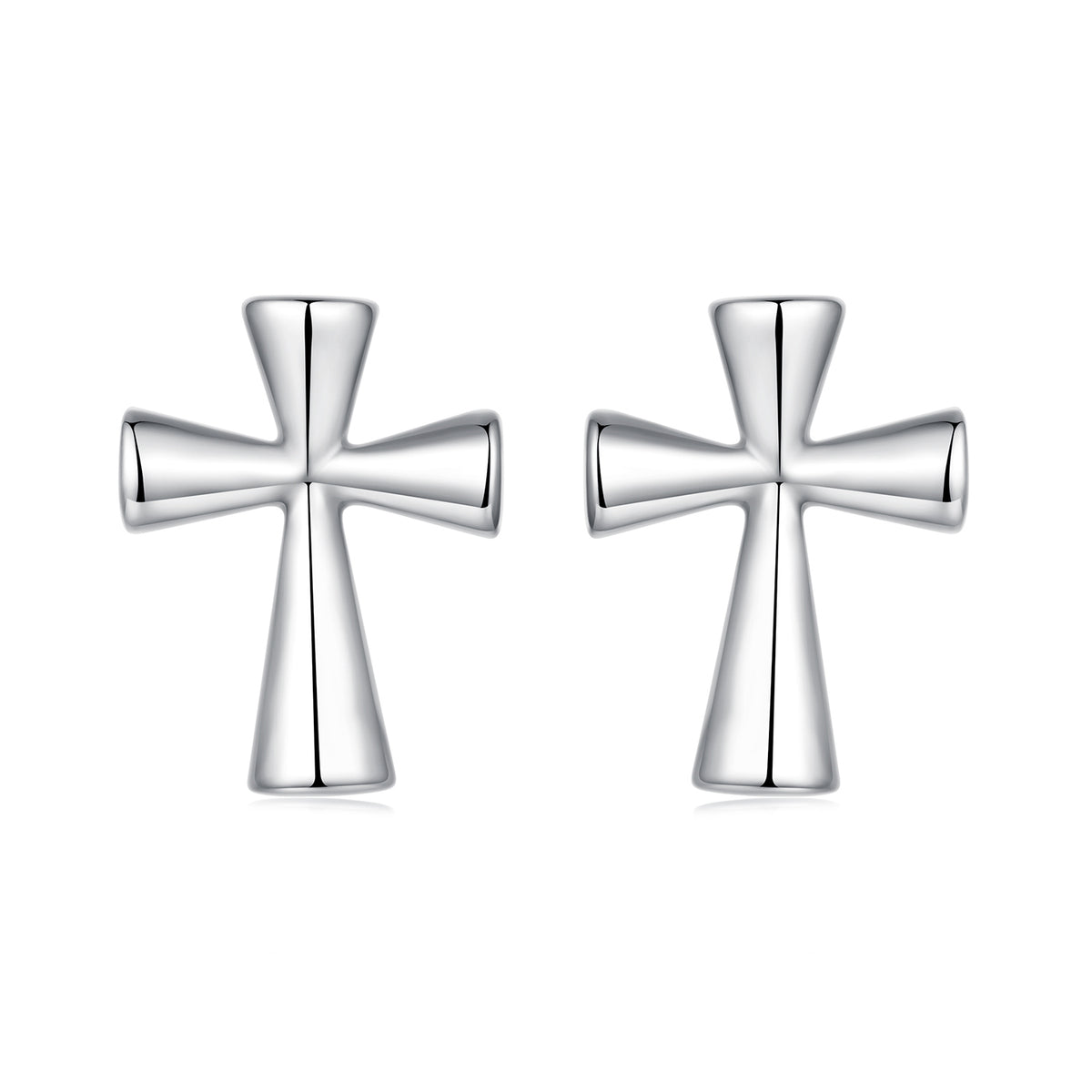 Cross Stud Earrings