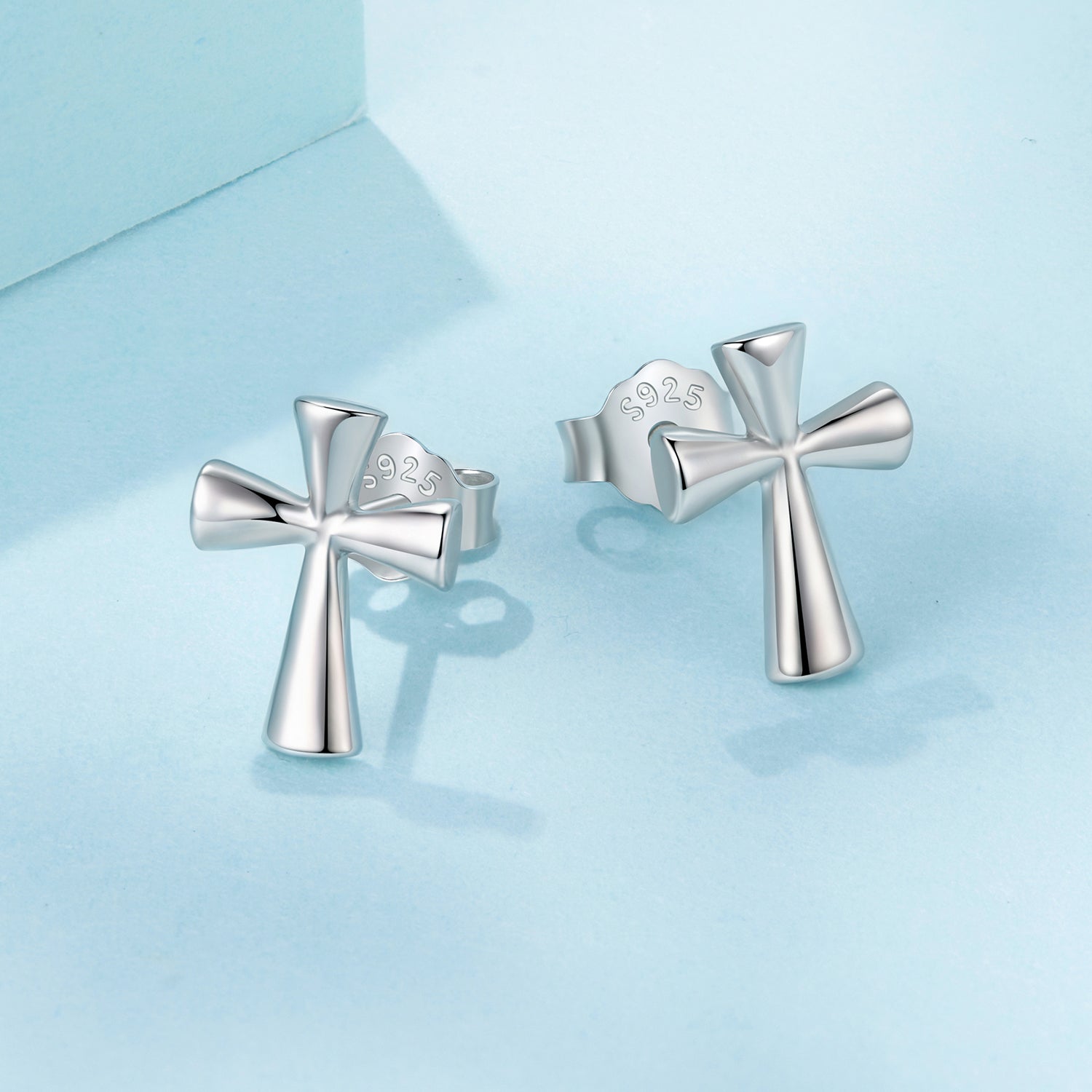 Cross Stud Earrings