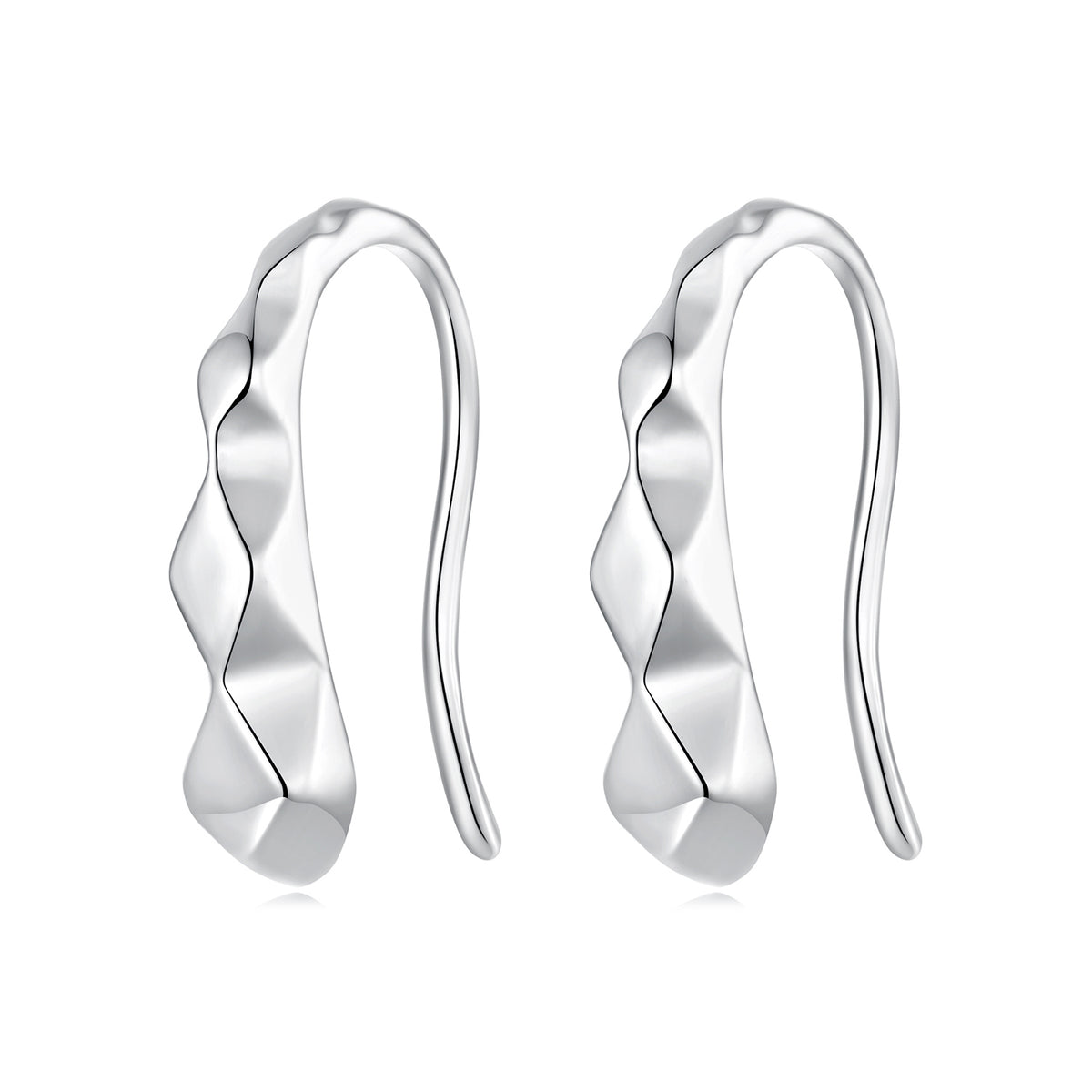 Geometric Hook Earrings