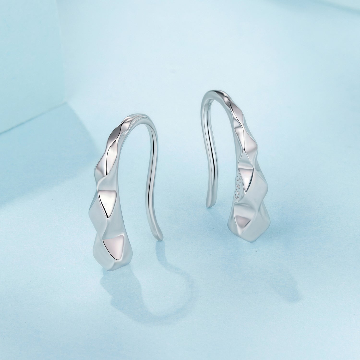 Geometric Hook Earrings