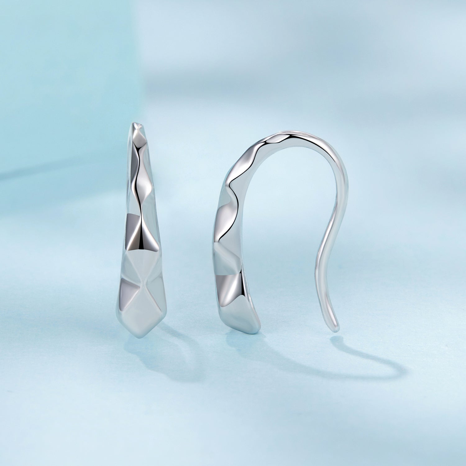 Geometric Hook Earrings