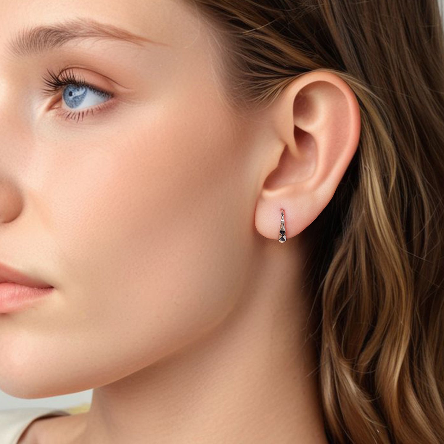 Geometric Hook Earrings