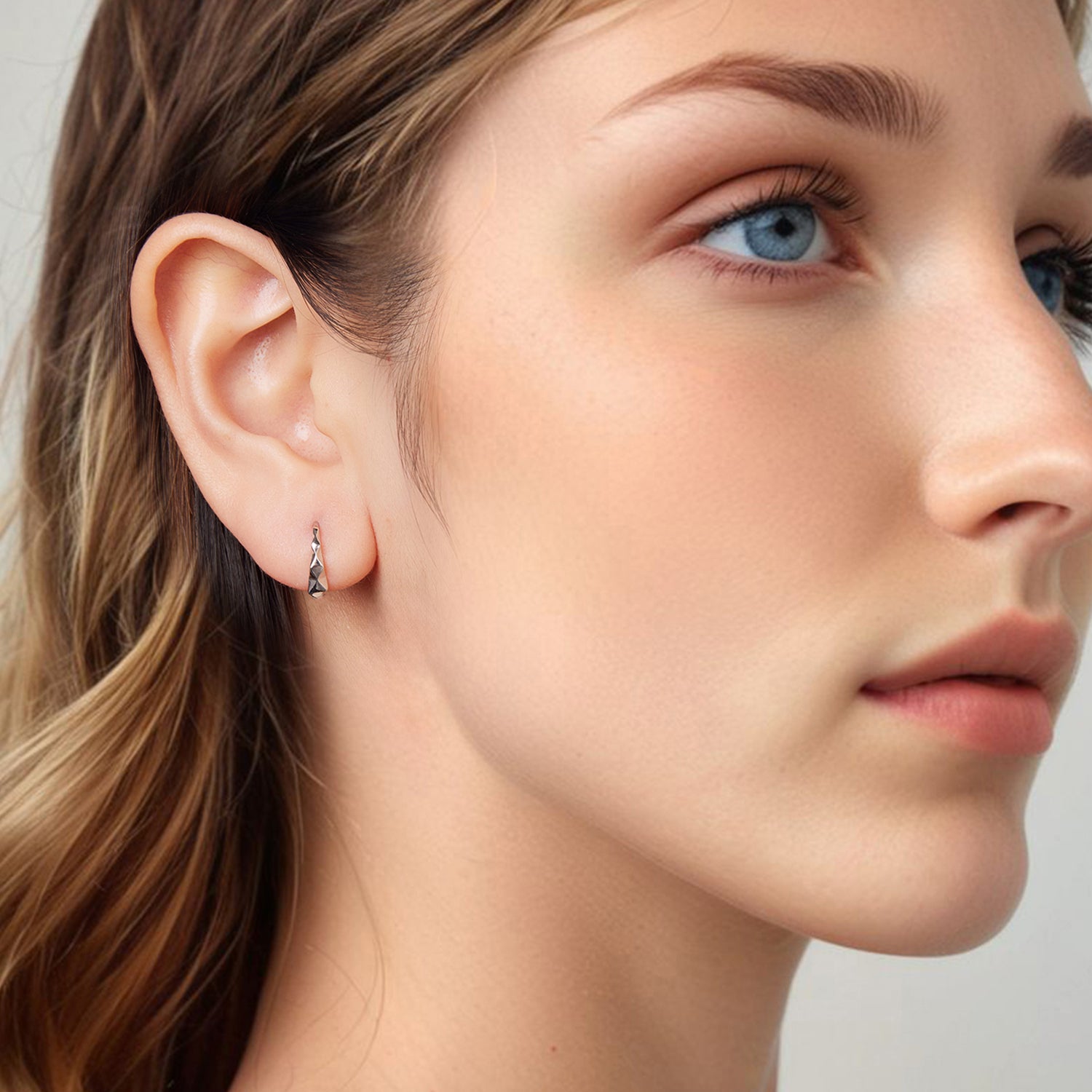 Geometric Hook Earrings