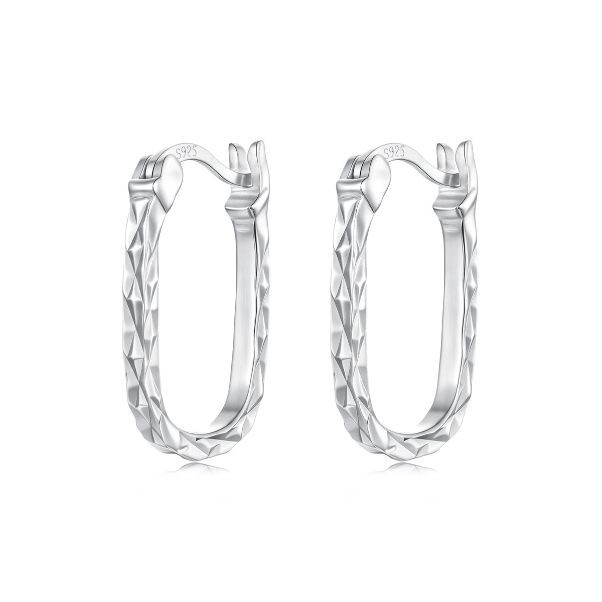 Carved Floral Ear Cuff Earrings