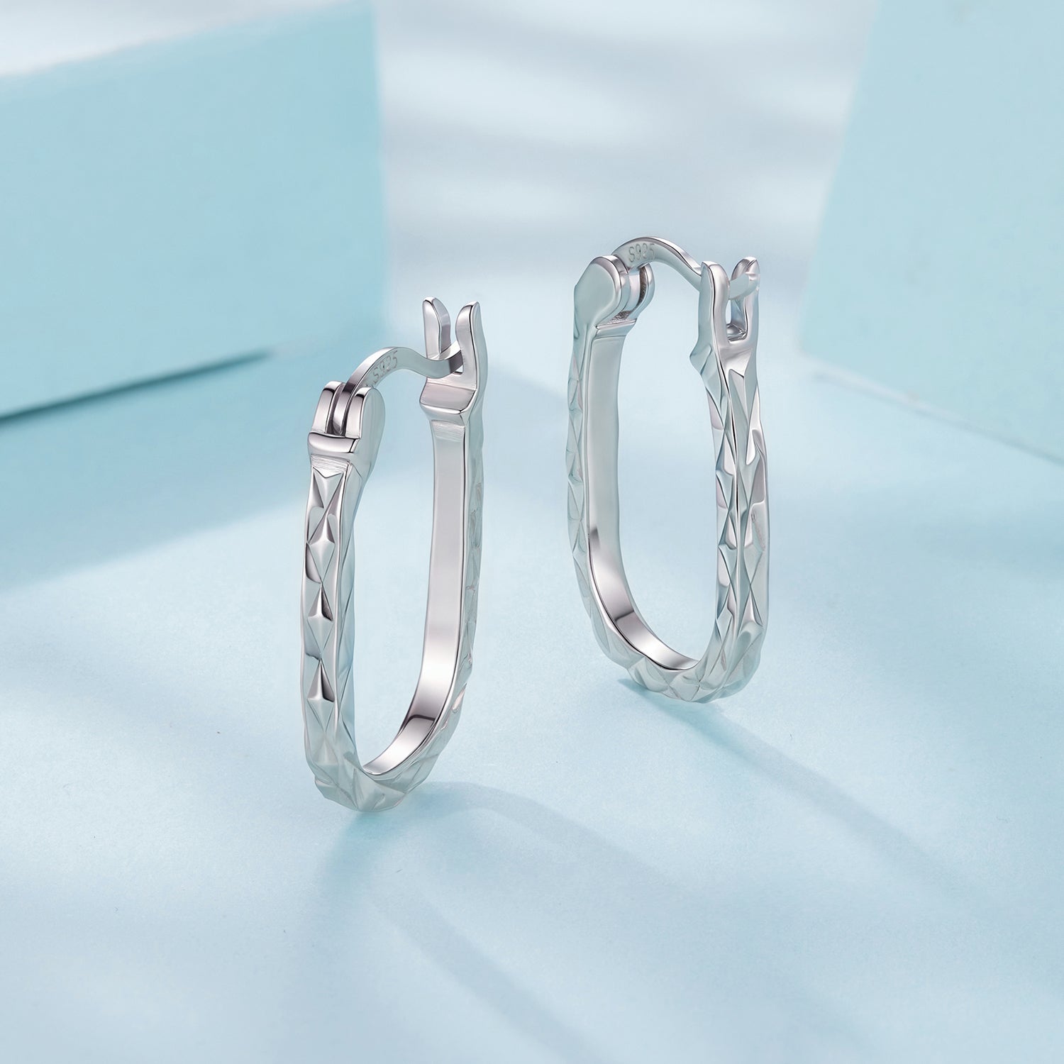 Carved Floral Ear Cuff Earrings